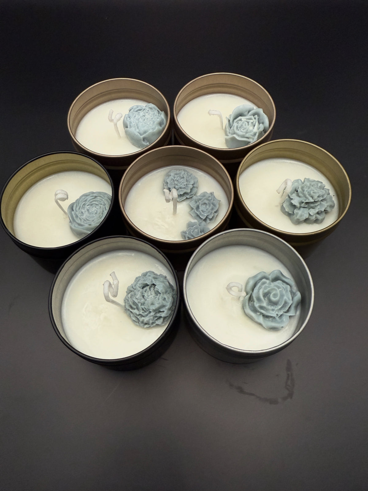 BloomTin Candle Collection – Floral Soy Candles