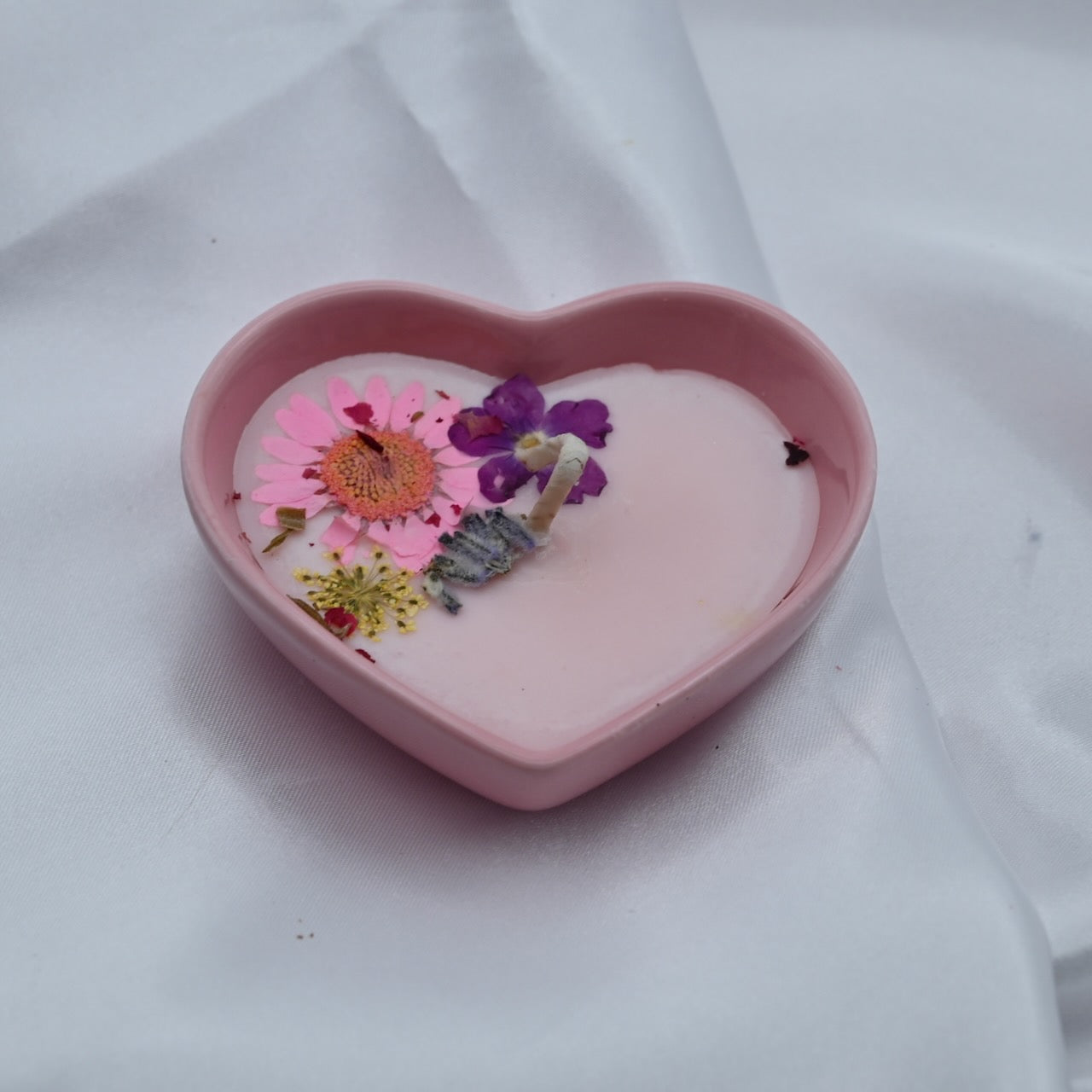 Cupid’s Ember Mini Heart Candle | Valentine Favor