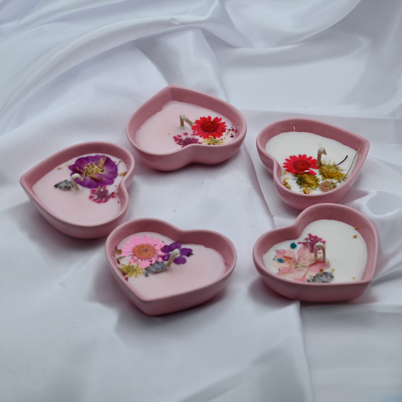 Cupid’s Ember Mini Heart Candle | Valentine Favor