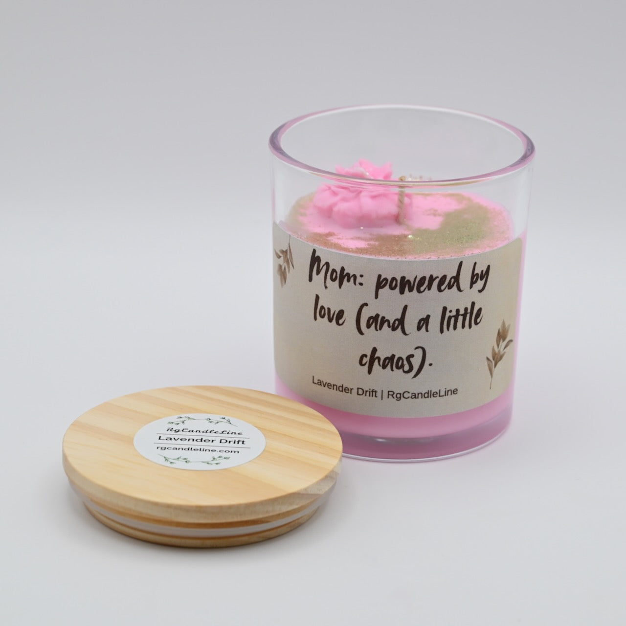 Aromatic candle with message - Large Jar