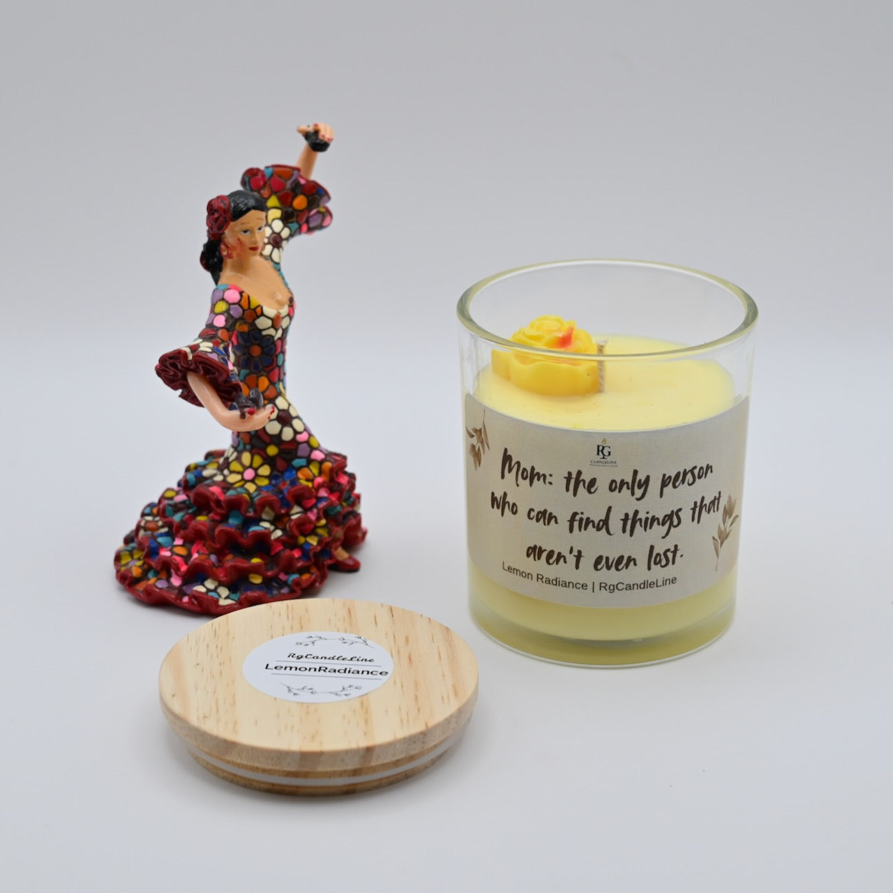 Aromatic candle with message - Large Jar