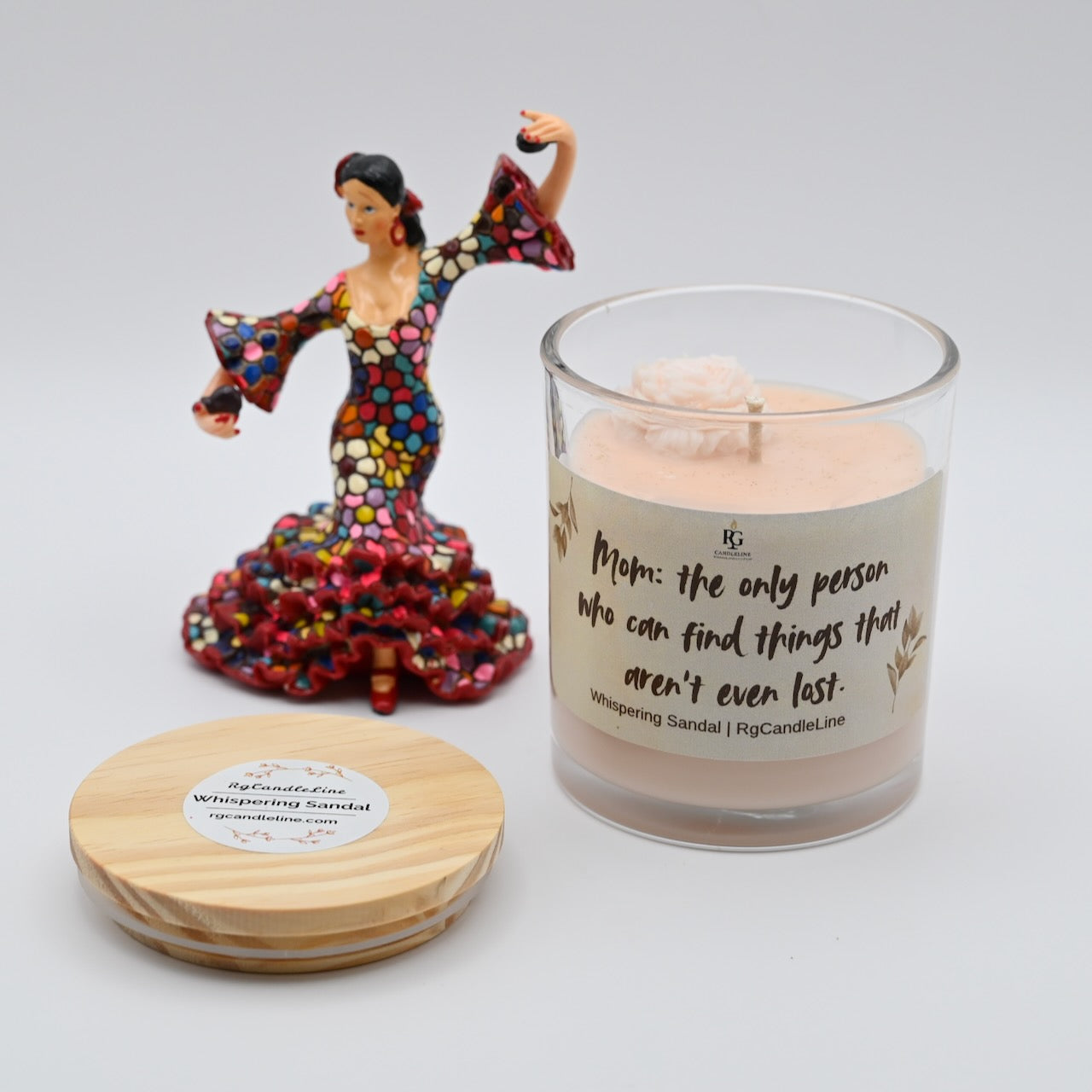 Aromatic candle with message - Large Jar