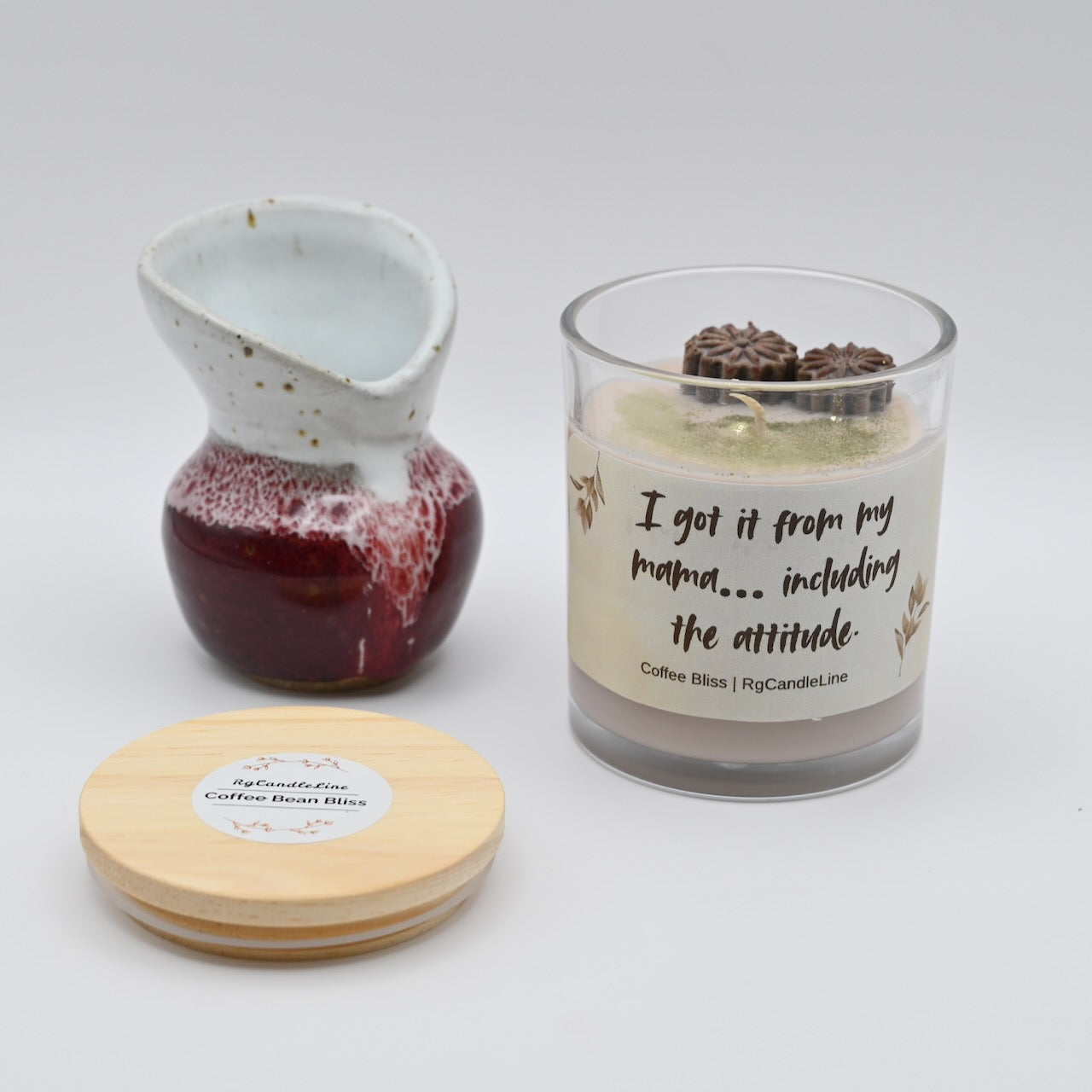 Aromatic candle with message - Large Jar