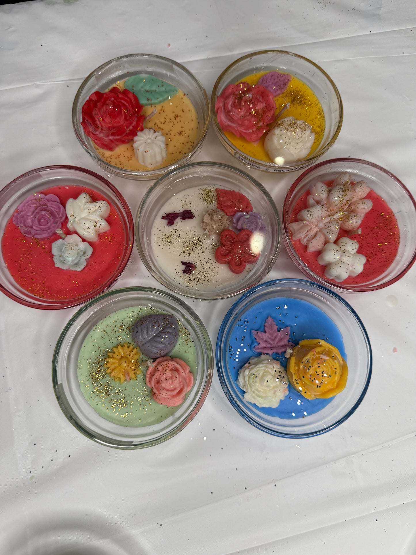 Lustre Glass Candle